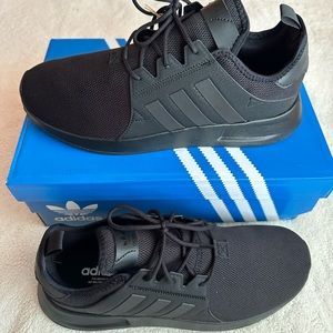 NIB MEN’S ADIDAS ORIGINALS BY9260 X-PLR BASKETBALL TRIPLE BLACK SHOE SNEAKERS